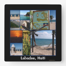 Labadee, Haitis mur klocka