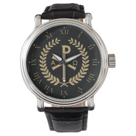 Labarum - Chi Rho - Roman Imperial Standard Armbandsur