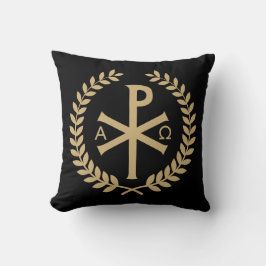 Labarum - Chi Rho - Roman Imperial Standard Kudde