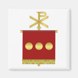 Labarum med Chi Rho Magnet