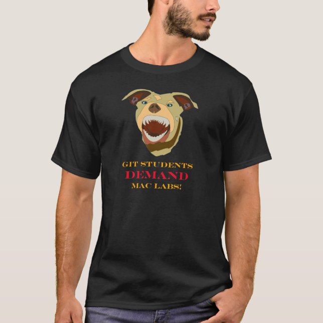 Labb för MAC för GIT-studentbegäran! Tee Shirt (Framsida)