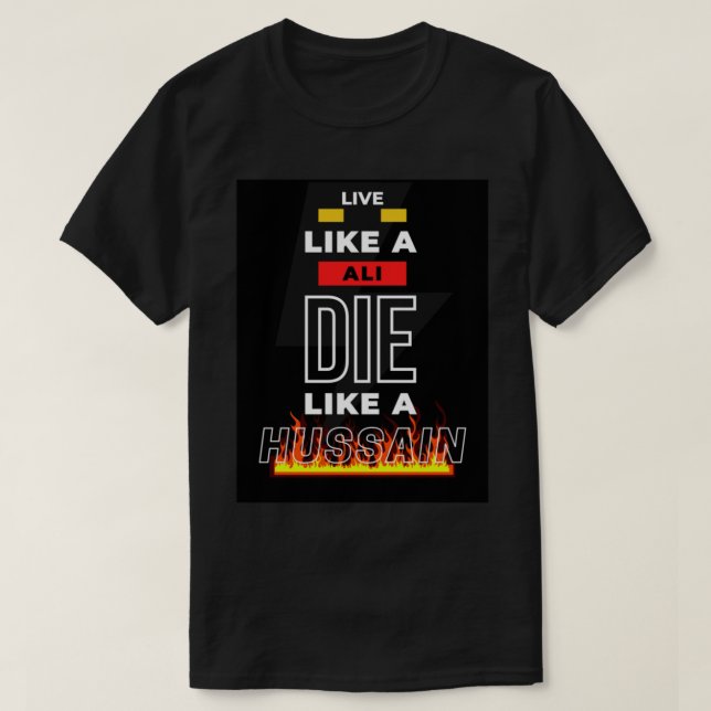 Labbaik Ya Hussain T Shirt (Design framsida)