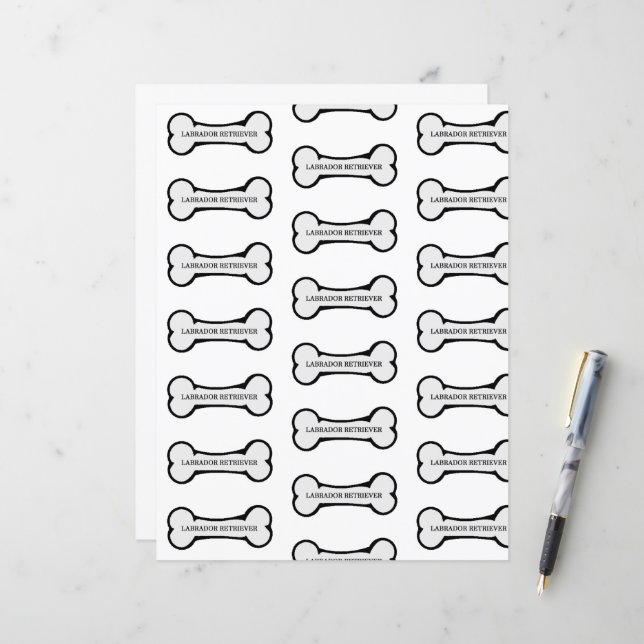 Labbet namn på ben (Fram/Back In Situ)