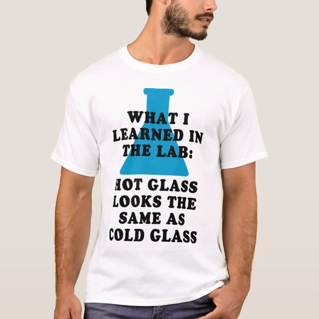 Labbexponeringsglas T Shirt (Framsida)