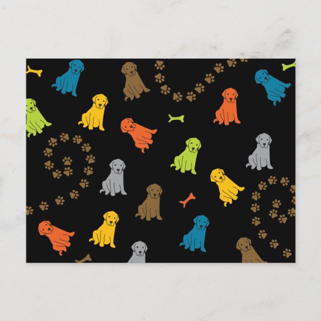 LabbHund Vykort (Framsida)