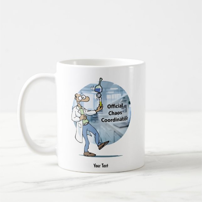 Labblivskaoskoordinator  kaffemugg (Vänster)