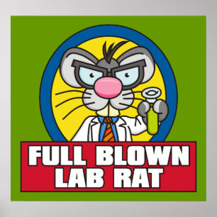 Labbråttaaffisch Poster