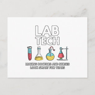 Labbtekniskt laboratorium vykort