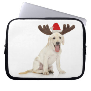 Labbvalp som ha på sig horn på kronhjort laptop sleeve