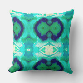 LaBella Turcoise och Blue 2 Utomhusets accentkudde Kudde