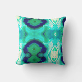 LaBella Turcos och Blue - Utomhusets accentkudde Kudde