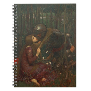 LaBelleDame Sans Merci, 1893 (olja på kanfas) Anteckningsbok Med Spiral