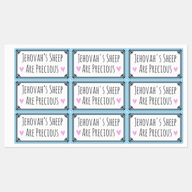 Labels Klistermärke (Ark)