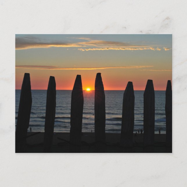 Labenne Ocean Carte Postale Vykort (Framsida)