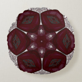 Labia Fluer Prem Mandal Rund Kudde