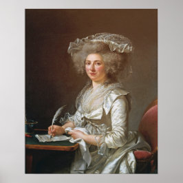 Labille-Guiard - Porträtt i en kvinna Poster
