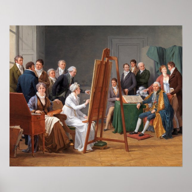 Labille-Guiard - Studio Scene Poster (Framsidan)