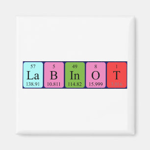 Labinot Perioot bord namn magnet