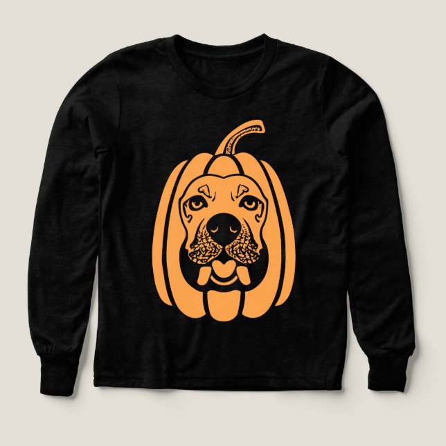 Labkin Hund Pumpkin-gravitationen sjunker mellan s T Shirt (Design framsida)