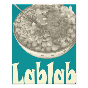 Lablabi & Berömda tunisiska maträtter Poster