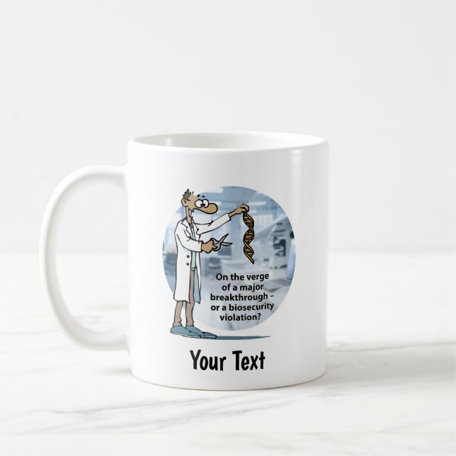 Lablife Cutting Edge Biology Kaffemugg (Vänster)