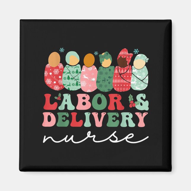 Labor And Delivery Nurse Shirt L&amp;d Nurse Chris Magnet (Framsidan)