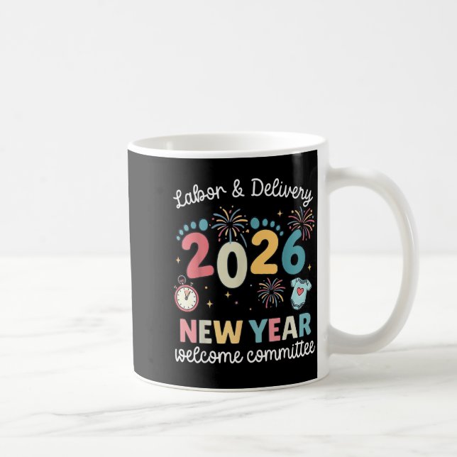 Labor Delivery 2026 New Year Welcome Committee L&a Kaffemugg (Höger)