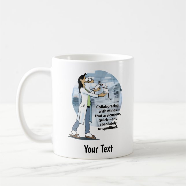 Laborativt liv Gnagare Kaffemugg (Vänster)