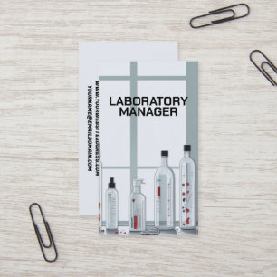 Laboratoriechef Lab Visitkort