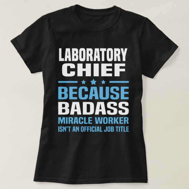 Laboratoriechef T Shirt (Design framsida)