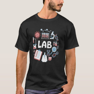 Laboratorieforskare Biologi Vetenskapslabbgåvor T Shirt