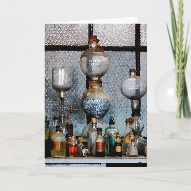 Laboratorieglas Kort (Framsida)