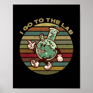 Laboratoriekemin humor T-Shirt Keychai Poster