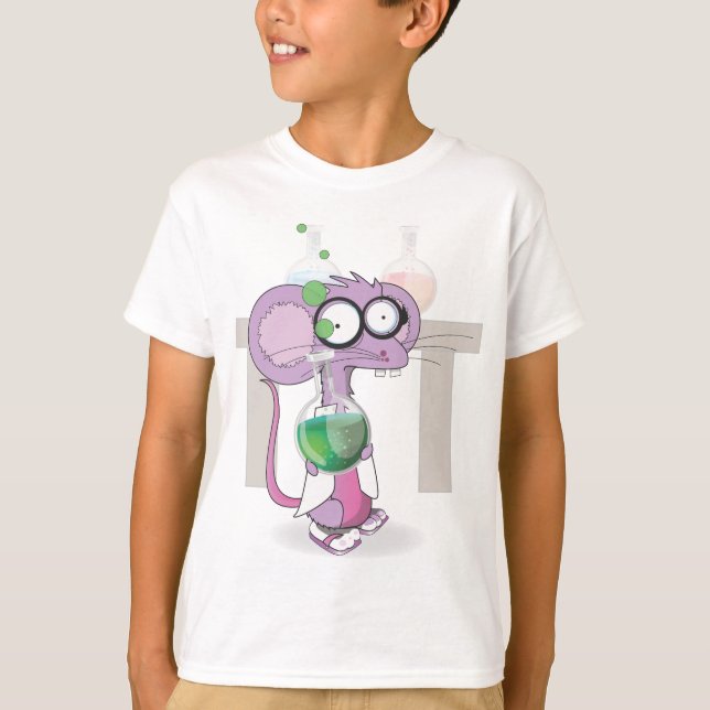 Laboratoriemus T-shirt (Framsida)
