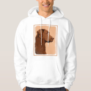 Laboratorierefärgning (Chocolate) - Hund Art Hoodie