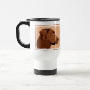 Laboratorierefärgning (Chocolate) - Hund Art Resemugg