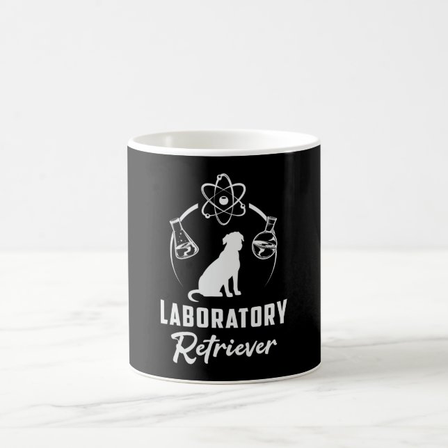 Laboratoriet Labrador Retriever Hund älskare Pet P Kaffemugg (Center)