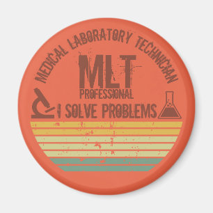 Laboratorieteknik MT-vintage-solnedgång Magnet