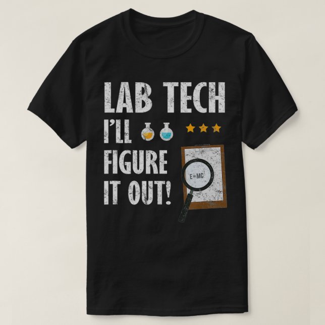 Laboratorietekniker för Labb Tech - Labb-teknik T Shirt (Design framsida)