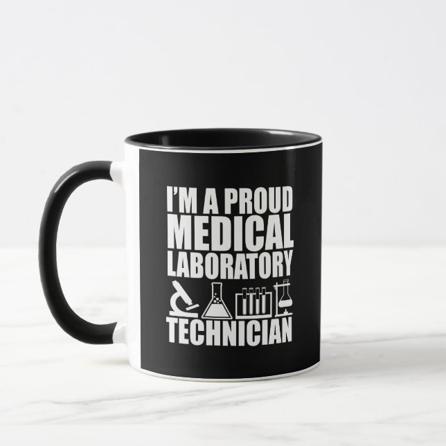 Laboratorietekniker för medicinska laboratorier mugg (Vänster)