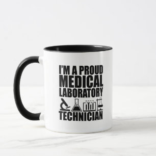 Laboratorietekniker för medicinska laboratorier mugg