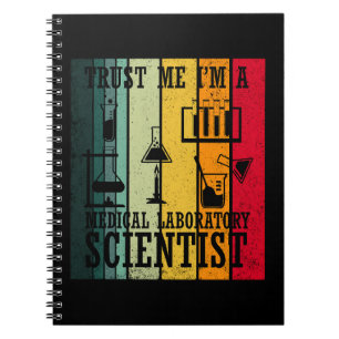 Laboratorietekniker i humor anteckningsbok