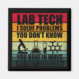 Laboratorietekniker i Laboratorium humor Magnet