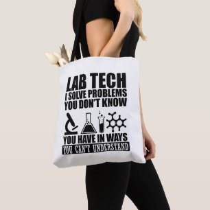 Laboratorietekniker i Laboratorium humor Tygkasse