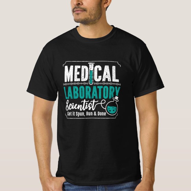 Laboratorietekniker inom medicin t shirt (Framsida)