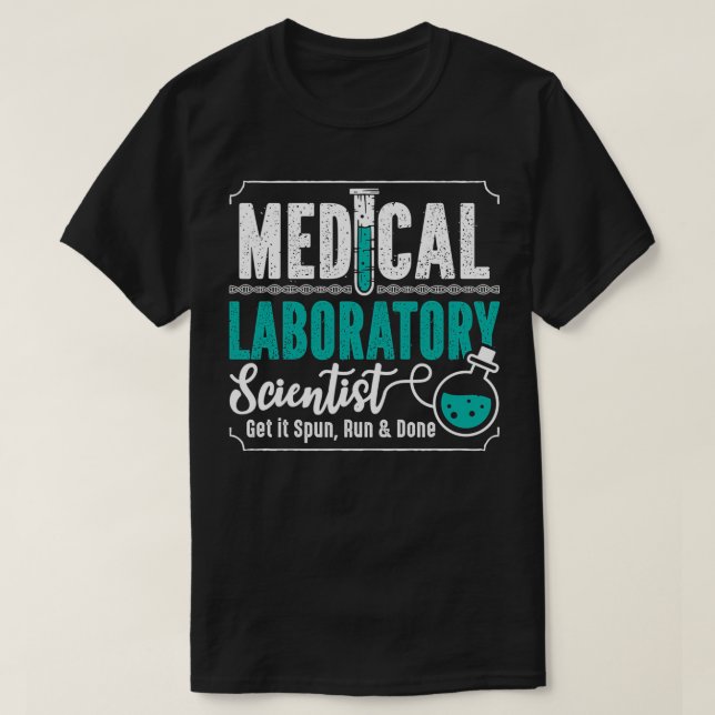 Laboratorietekniker inom medicin t shirt (Design framsida)