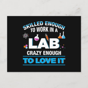 Laboratorietekniker Läkemedelsprov Tu Vykort