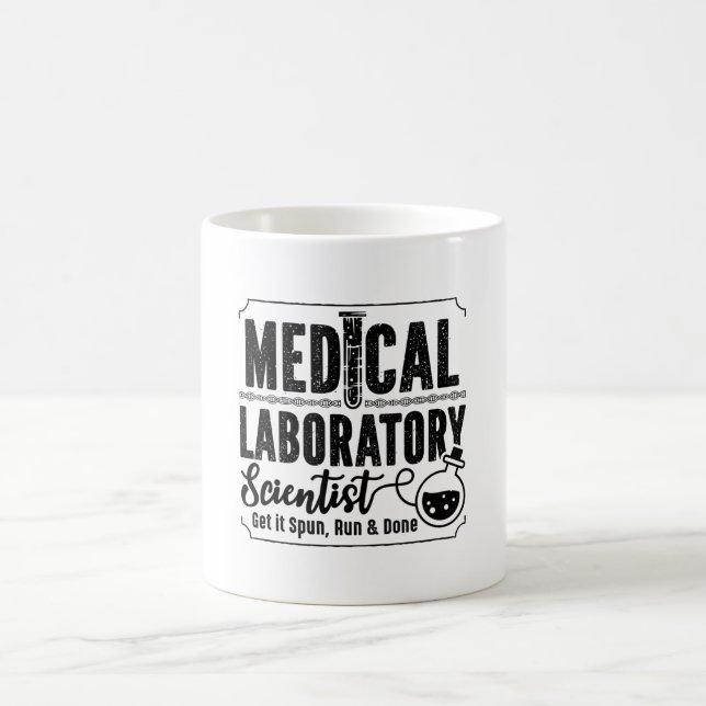 Laboratorietekniker Medicinsk laboratorieforskare Kaffemugg (Center)