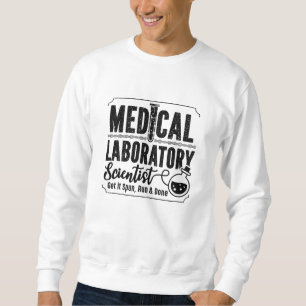 Laboratorietekniker Medicinsk laboratorieforskare Lång Ärmad Tröja