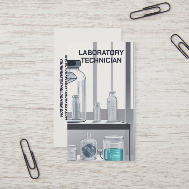 Laboratorietekniker Visitkort (Fram/Back In Situ)